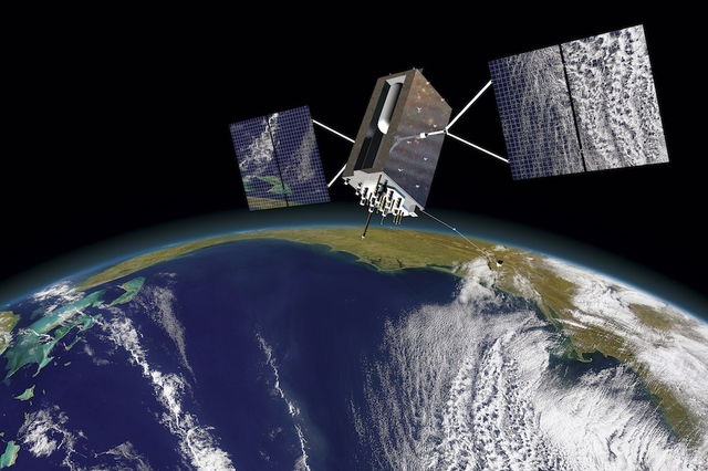Lockheed Martin GPS III satellite image (Credit: Lockheed Martin)
