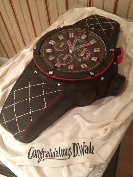 Wade Watch Cake 1