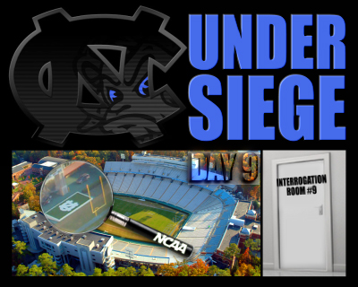 UNC under siege - day 9