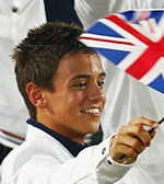 Tom Daley at the 2008 Olympics.