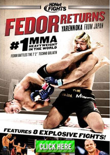 fedor returns dvd