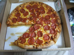 Just so we're clear, the bowl game is not named after this delicious-looking pizza, but the website you may order it from.
