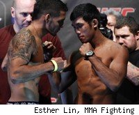 Leonard Garcia vs. Nam Phan at UFC 136.